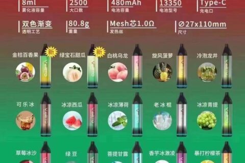 大焕彩PLUS一次性价格多少，有什么口味？